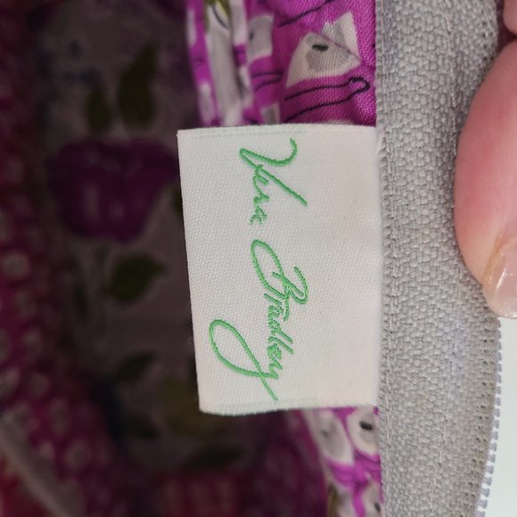 Vera Bradley Sophie Bag in Gray Orchid Pattern - Picture 8 of 11